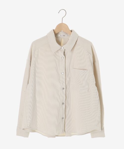le.coeur blanc / ルクールブラン シャツ・ブラウス | コーデュロイタックシャツ | 詳細11