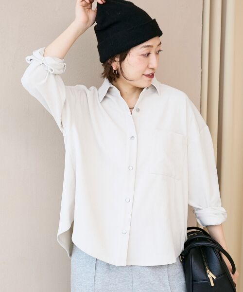 le.coeur blanc / ルクールブラン シャツ・ブラウス | コーデュロイタックシャツ | 詳細22