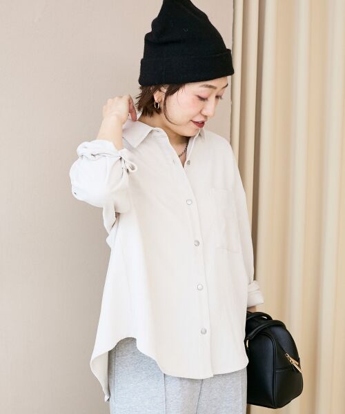 le.coeur blanc / ルクールブラン シャツ・ブラウス | コーデュロイタックシャツ | 詳細23