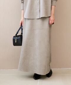 le.coeur blanc / ルクールブラン ロング・マキシ丈スカート | コーデュロイフレアスカート