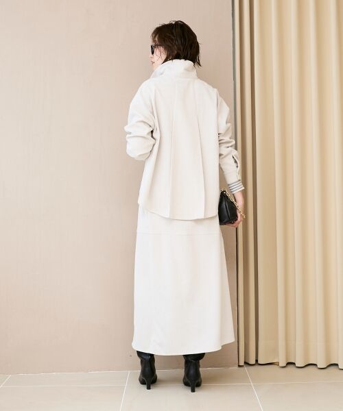 le.coeur blanc / ルクールブラン ロング・マキシ丈スカート | コーデュロイフレアスカート | 詳細13