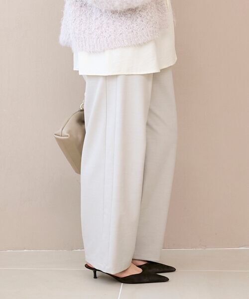 le.coeur blanc / ルクールブラン その他パンツ | ストレッチ裏起毛イージーパンツ | 詳細13