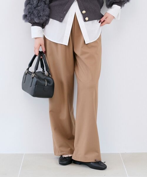 le.coeur blanc / ルクールブラン その他パンツ | ストレッチ裏起毛イージーパンツ | 詳細2