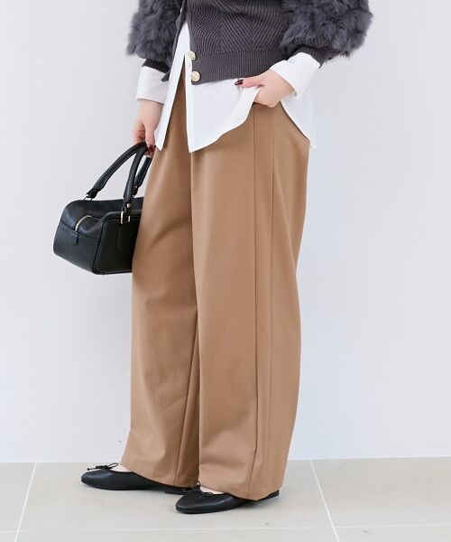 le.coeur blanc / ルクールブラン その他パンツ | ストレッチ裏起毛イージーパンツ | 詳細3