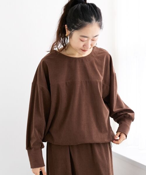 le.coeur blanc / ルクールブラン ロング・マキシ丈ワンピース | 《手洗い可能》カットコーデュロイ2WAYプル×スカートセット | 詳細23