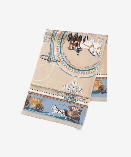 le.coeur blanc / ルクールブラン バンダナ・スカーフ | 《手洗い可能》リバーシブルスカーフ | 詳細1