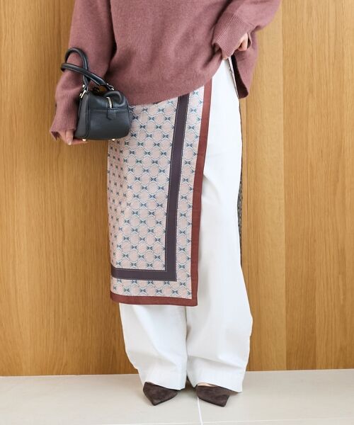 le.coeur blanc / ルクールブラン バンダナ・スカーフ | 《手洗い可能》リバーシブルスカーフ | 詳細11