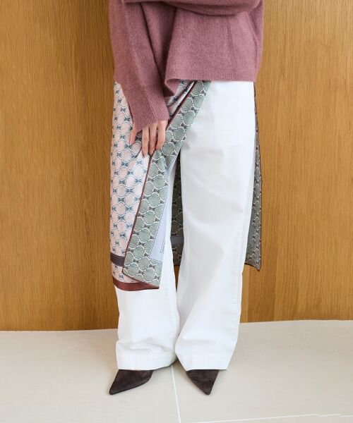 le.coeur blanc / ルクールブラン バンダナ・スカーフ | 《手洗い可能》リバーシブルスカーフ | 詳細12