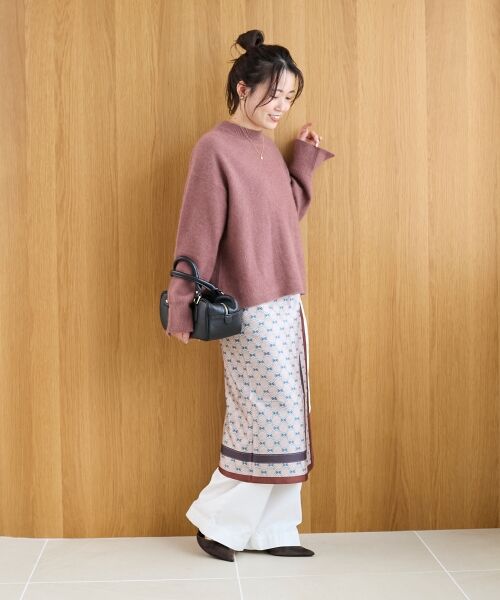 le.coeur blanc / ルクールブラン バンダナ・スカーフ | 《手洗い可能》リバーシブルスカーフ | 詳細15