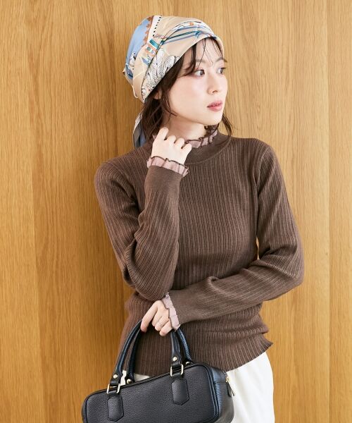 le.coeur blanc / ルクールブラン バンダナ・スカーフ | 《手洗い可能》リバーシブルスカーフ | 詳細4