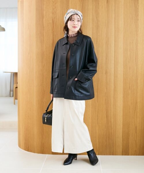 le.coeur blanc / ルクールブラン バンダナ・スカーフ | 《手洗い可能》リバーシブルスカーフ | 詳細8