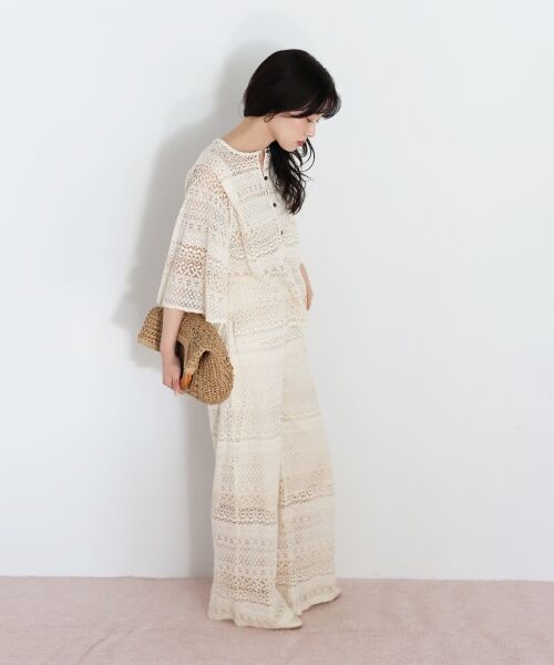le.coeur blanc / ルクールブラン シャツ・ブラウス | Fanakaレースキリカエブラウス | 詳細13