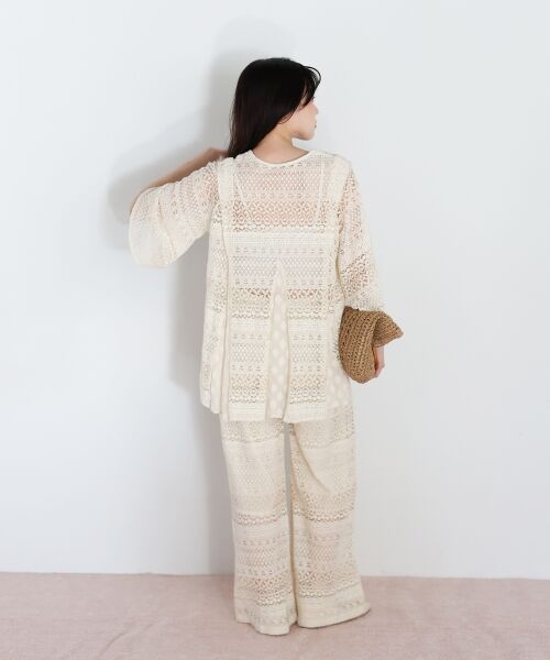 le.coeur blanc / ルクールブラン シャツ・ブラウス | Fanakaレースキリカエブラウス | 詳細14