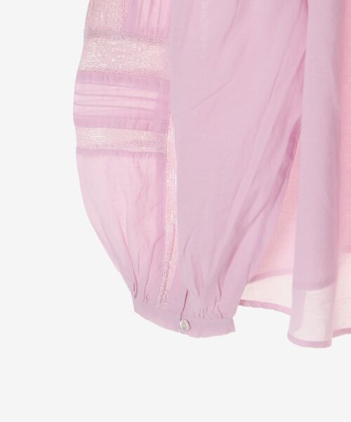 le.coeur blanc / ルクールブラン シャツ・ブラウス | Fanakaコットンレーヨンレースブラウス | 詳細29