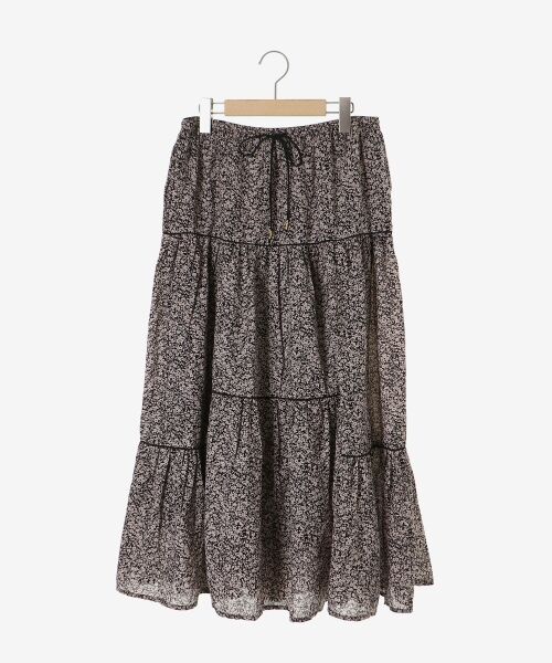 le.coeur blanc / ルクールブラン ロング・マキシ丈スカート | Fanaka別注フラワー柄スカート | 詳細1