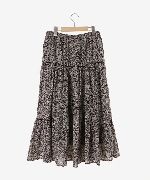 le.coeur blanc / ルクールブラン ロング・マキシ丈スカート | Fanaka別注フラワー柄スカート | 詳細16
