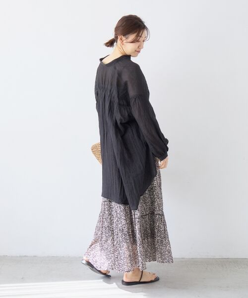 le.coeur blanc / ルクールブラン ロング・マキシ丈スカート | Fanaka別注フラワー柄スカート | 詳細26