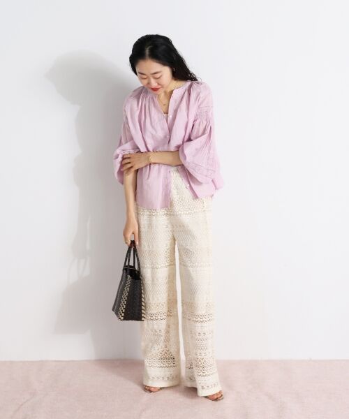 le.coeur blanc / ルクールブラン その他パンツ | Fanakaレースキリカエパンツ | 詳細10