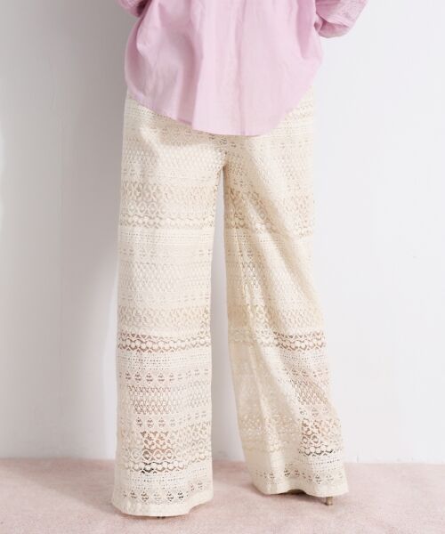 le.coeur blanc / ルクールブラン その他パンツ | Fanakaレースキリカエパンツ | 詳細6
