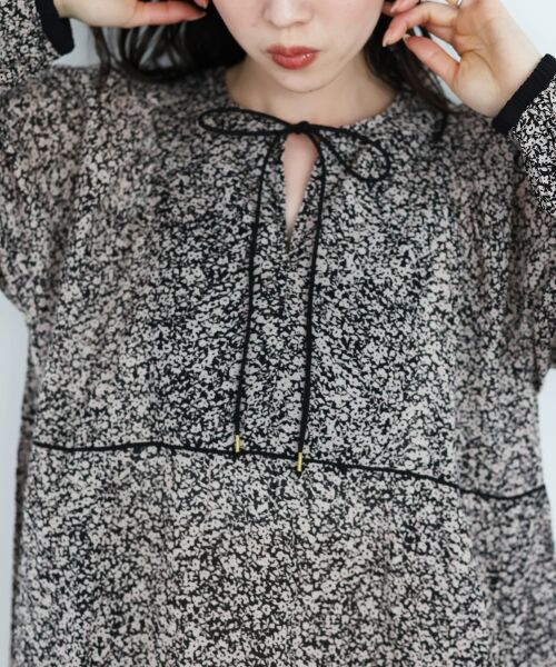 le.coeur blanc / ルクールブラン ロング・マキシ丈ワンピース | Fanaka別注フラワー柄ワンピース | 詳細12