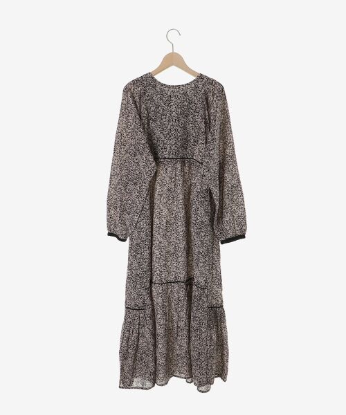 le.coeur blanc / ルクールブラン ロング・マキシ丈ワンピース | Fanaka別注フラワー柄ワンピース | 詳細13