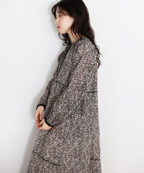 le.coeur blanc / ルクールブラン ロング・マキシ丈ワンピース | Fanaka別注フラワー柄ワンピース | 詳細8