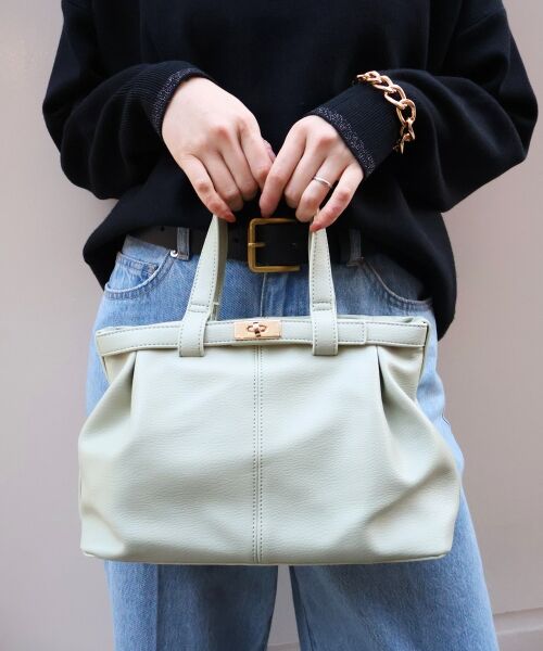 le.coeur blanc / ルクールブラン トートバッグ | ベルトデザイントートバッグ | 詳細10