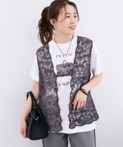 le.coeur blanc / ルクールブラン Tシャツ | 《一部店舗WEB限定》PRAISE TEE | 詳細6