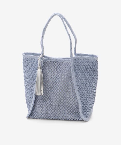 le.coeur blanc / ルクールブラン トートバッグ | 透かし編みペーパートート | 詳細1