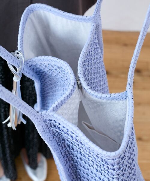 le.coeur blanc / ルクールブラン トートバッグ | 透かし編みペーパートート | 詳細5