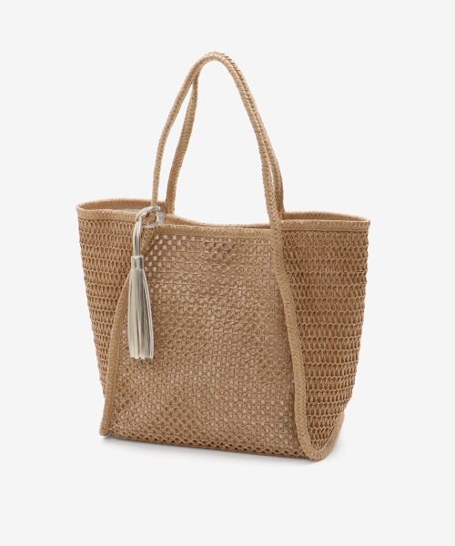 le.coeur blanc / ルクールブラン トートバッグ | 透かし編みペーパートート | 詳細7