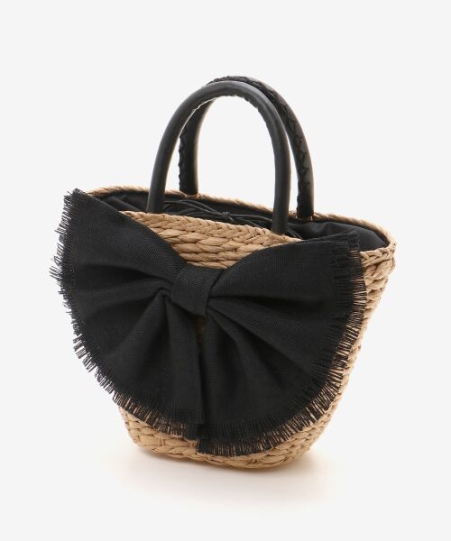 le.coeur blanc / ルクールブラン トートバッグ | リボン付きバケツ型トートバック | 詳細13