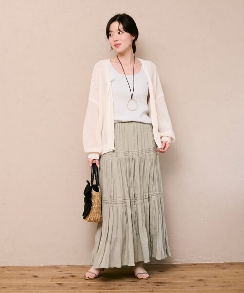 le.coeur blanc / ルクールブラン トートバッグ | リボン付きバケツ型トートバック | 詳細20