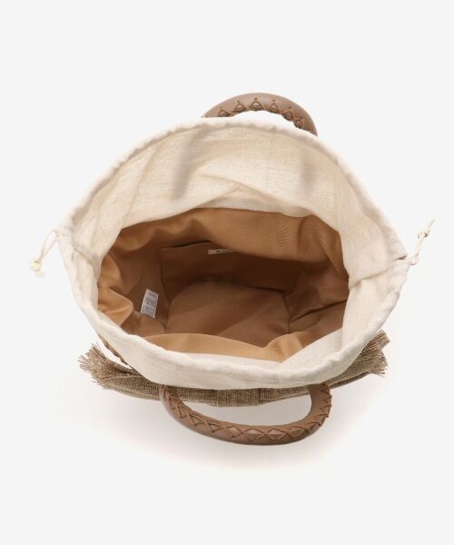 le.coeur blanc / ルクールブラン トートバッグ | リボン付きバケツ型トートバック | 詳細25