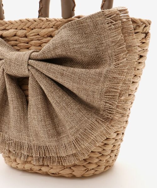 le.coeur blanc / ルクールブラン トートバッグ | リボン付きバケツ型トートバック | 詳細27