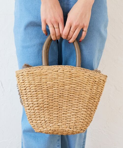 le.coeur blanc / ルクールブラン トートバッグ | リボン付きバケツ型トートバック | 詳細8