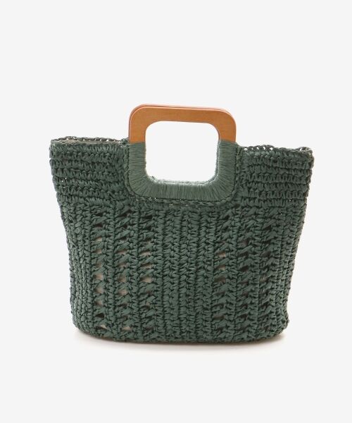 le.coeur blanc / ルクールブラン トートバッグ | ウッドハンドルトートバッグ | 詳細13