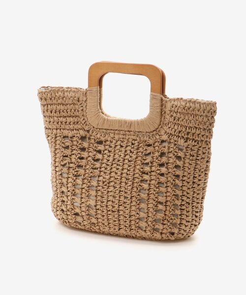 le.coeur blanc / ルクールブラン トートバッグ | ウッドハンドルトートバッグ | 詳細7