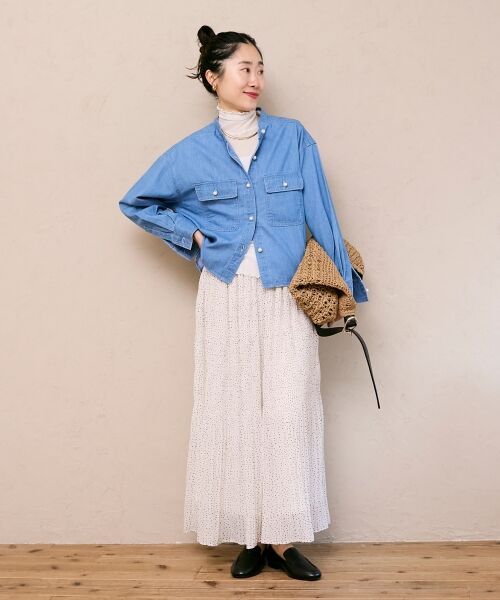 le.coeur blanc / ルクールブラン トートバッグ | バックル付き透かし編みペーパーバッグ | 詳細4