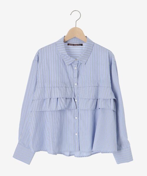 le.coeur blanc / ルクールブラン シャツ・ブラウス | 《WEB・一部店舗限定》AL ストライプフロントフリルブラウス | 詳細12