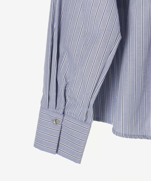le.coeur blanc / ルクールブラン シャツ・ブラウス | 《WEB・一部店舗限定》AL ストライプフロントフリルブラウス | 詳細23