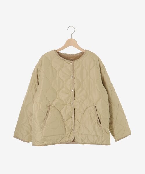 le.coeur blanc / ルクールブラン ブルゾン | 《WEB・一部店舗限定》AL リバーシブルキルティングブルゾン | 詳細1