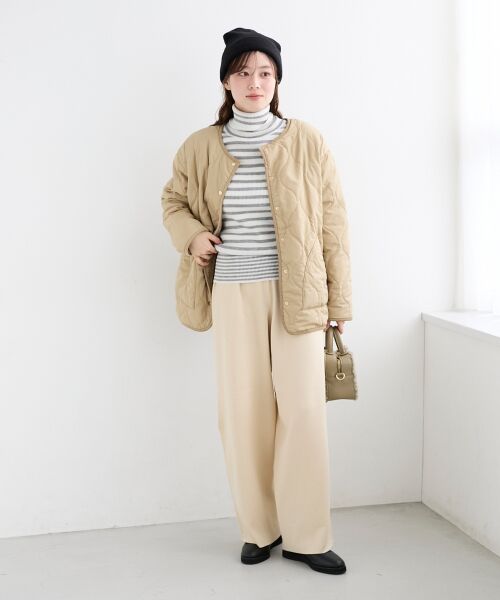 le.coeur blanc / ルクールブラン ブルゾン | 《WEB・一部店舗限定》AL リバーシブルキルティングブルゾン | 詳細12