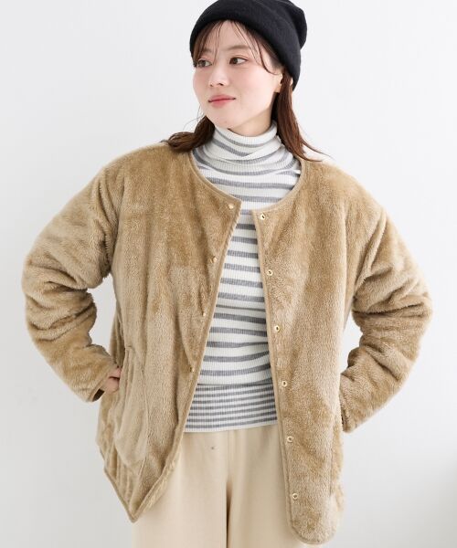 le.coeur blanc / ルクールブラン ブルゾン | 《WEB・一部店舗限定》AL リバーシブルキルティングブルゾン | 詳細14