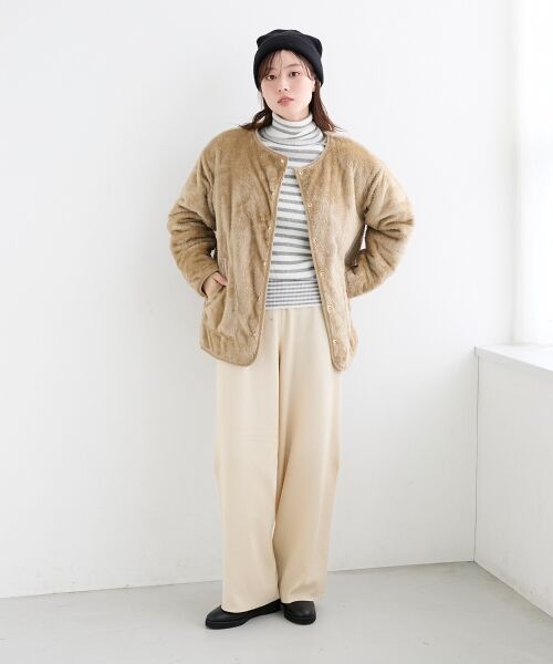 le.coeur blanc / ルクールブラン ブルゾン | 《WEB・一部店舗限定》AL リバーシブルキルティングブルゾン | 詳細16