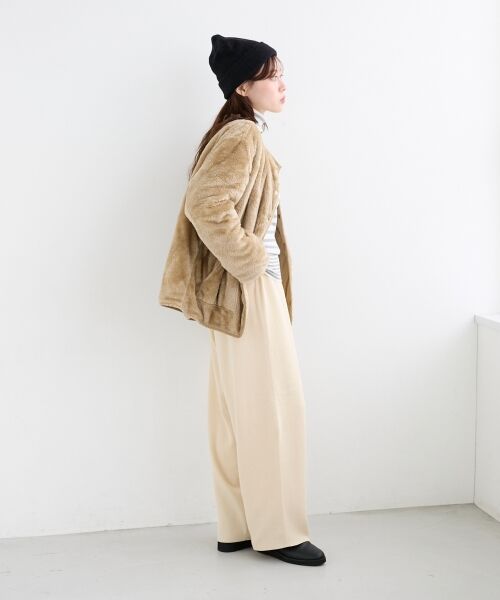 le.coeur blanc / ルクールブラン ブルゾン | 《WEB・一部店舗限定》AL リバーシブルキルティングブルゾン | 詳細18