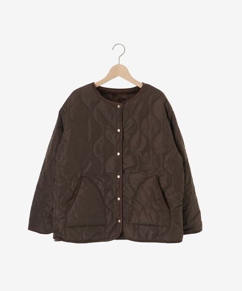 le.coeur blanc / ルクールブラン ブルゾン | 《WEB・一部店舗限定》AL リバーシブルキルティングブルゾン | 詳細20