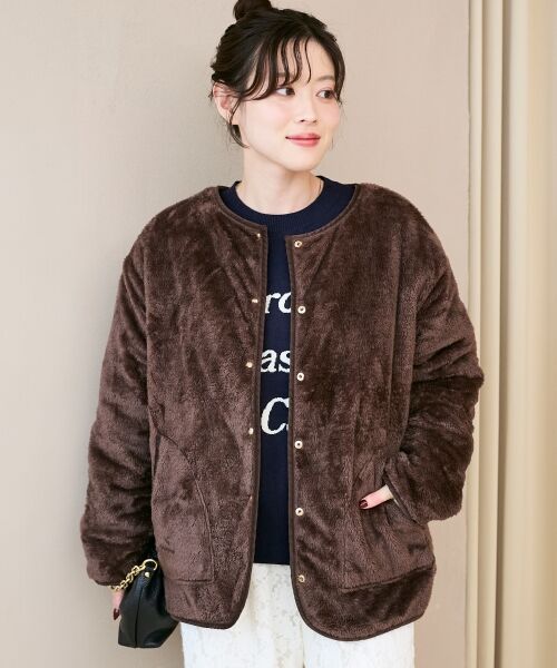 le.coeur blanc / ルクールブラン ブルゾン | 《WEB・一部店舗限定》AL リバーシブルキルティングブルゾン | 詳細24