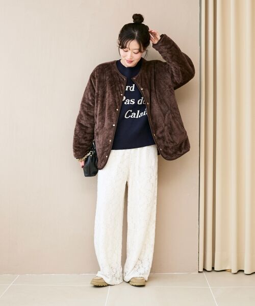 le.coeur blanc / ルクールブラン ブルゾン | 《WEB・一部店舗限定》AL リバーシブルキルティングブルゾン | 詳細30