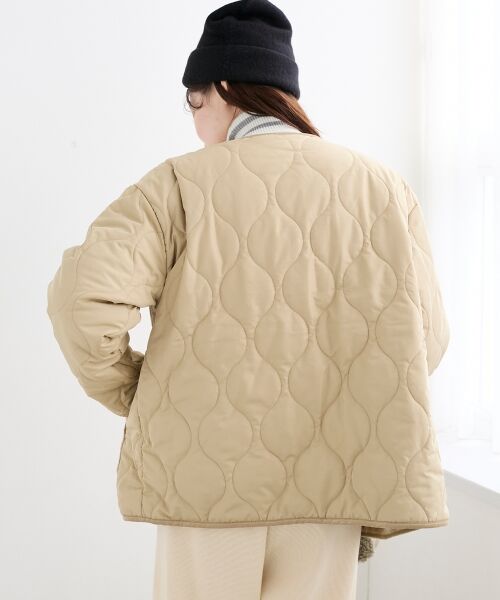 le.coeur blanc / ルクールブラン ブルゾン | 《WEB・一部店舗限定》AL リバーシブルキルティングブルゾン | 詳細5